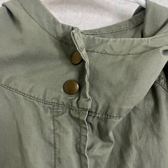 Life in Progress Olive Green Military Utility Jacket – Size M - Picture 3 of 16